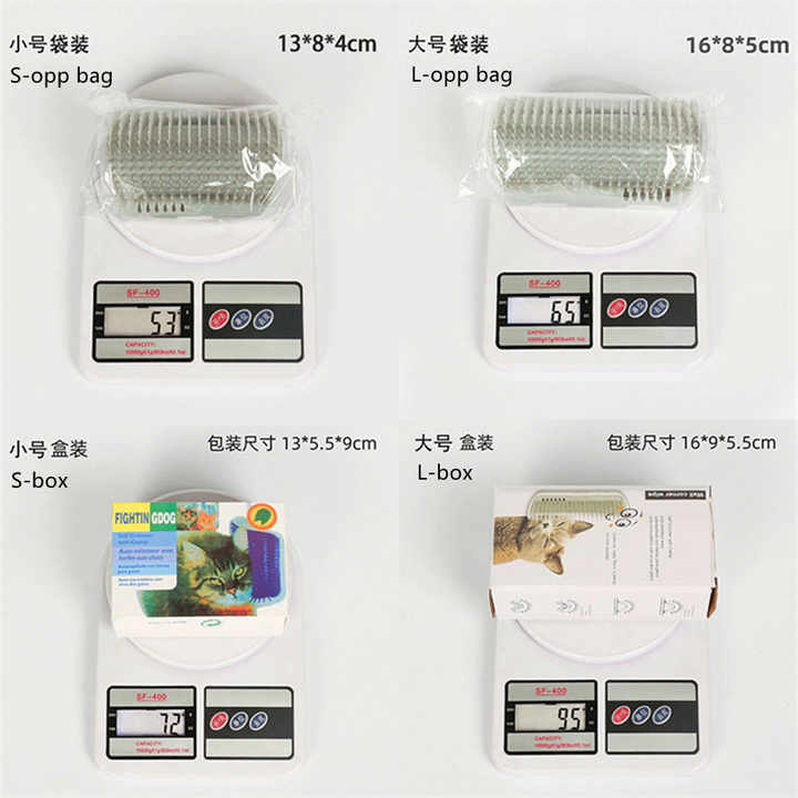 Soft Corner Wall Scratcher Toy Cat Self Grooming 