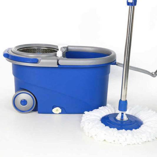 Mop and broom bucket set 