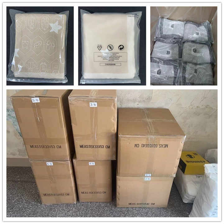 Newborn woven swaddle blanket in mixed color 