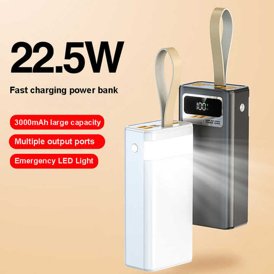 بنك طاقة خارجي بسعة كبيرة . Large capacity external power bank