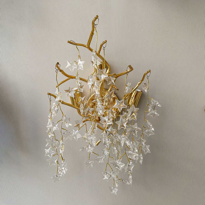 مصباح كريستال جداري فاخر حديث مزخرف - Modern Luxury Crystal Wall Lamp Decorative
