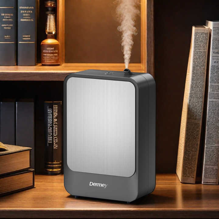 Derma 400ml Battery Operated Home Fragrance Diffuser, Waterless Aromatherapy Machine for Essential Oils 