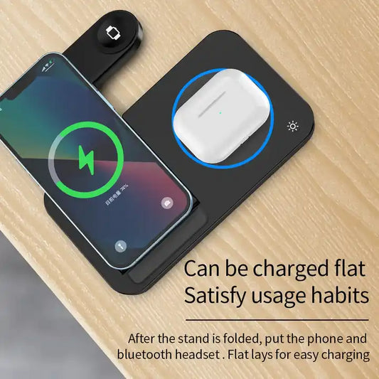 Wireless charging base . قاعدة شحن لاسلكية