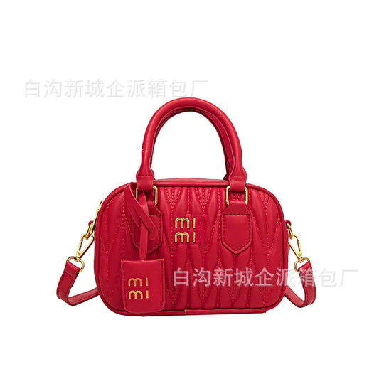 Korean Style Cartoon Multicolor Handbag for Women