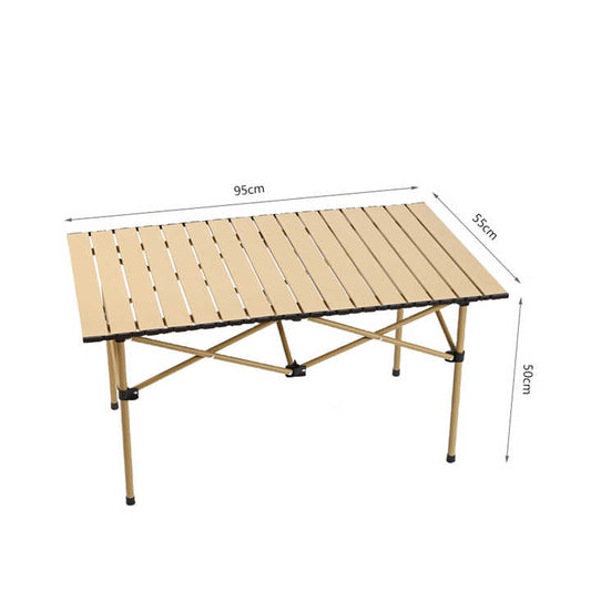طاولة تخييم محمولة