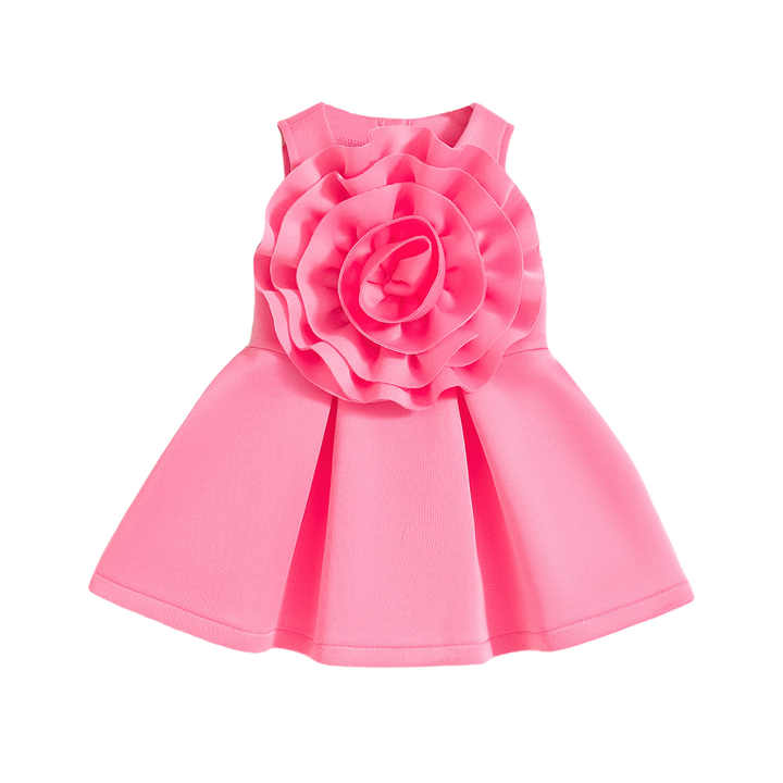 ملابس أطفال بناتي صيفية بلا أكمام  Baby Girls Summer Sleeveless Ruffle