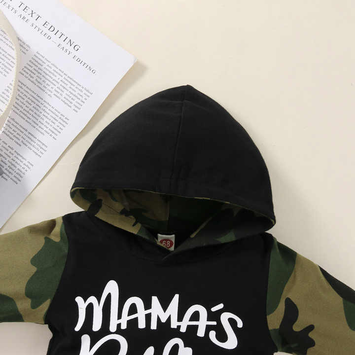 Boys' pants long-sleeved clothing set 