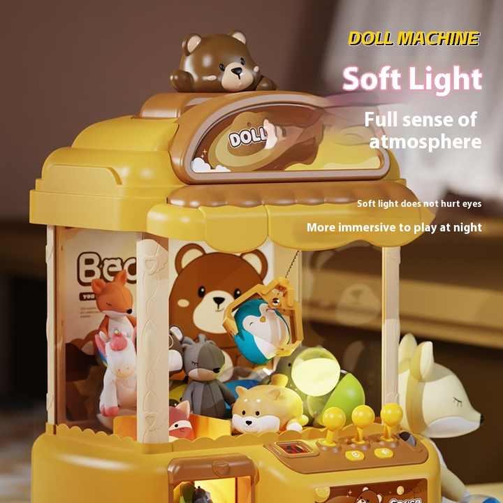 آلة التقاط الدمى البلاستيكية اللطيفة للجنسين من . BJQ Unisex Cute Plastic Doll Catcher,