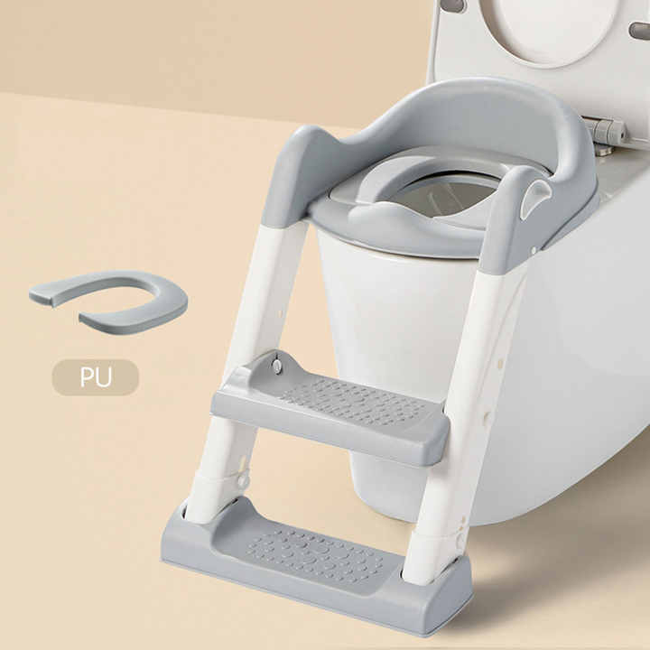 Toilet Seat Ladder Baby  -ناعمة لتدريب الأطفال