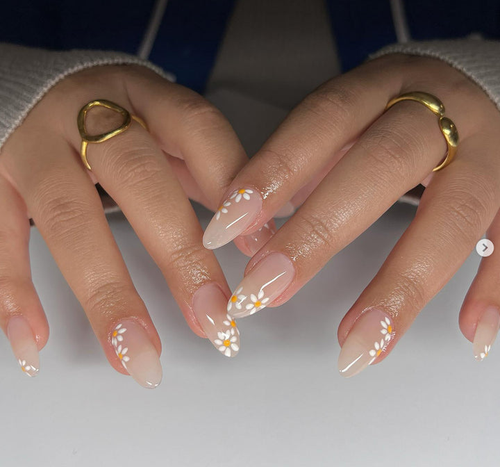 &nbsp;Hand Painted Gel Acrylic-وفاخرة