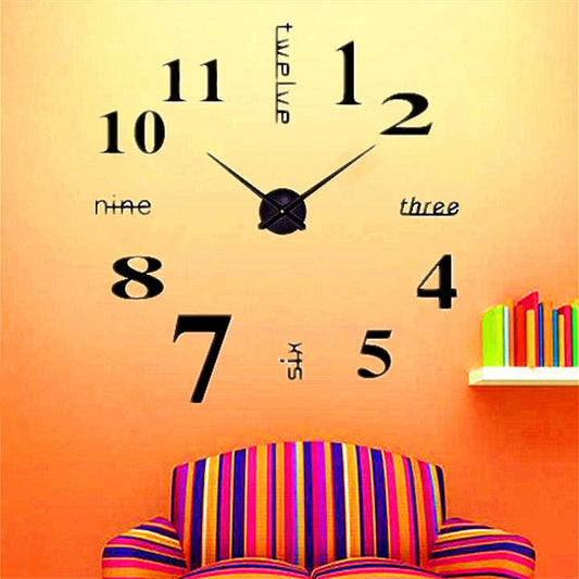 ساعة حائط رقمية حديثة - modern digital wall clock