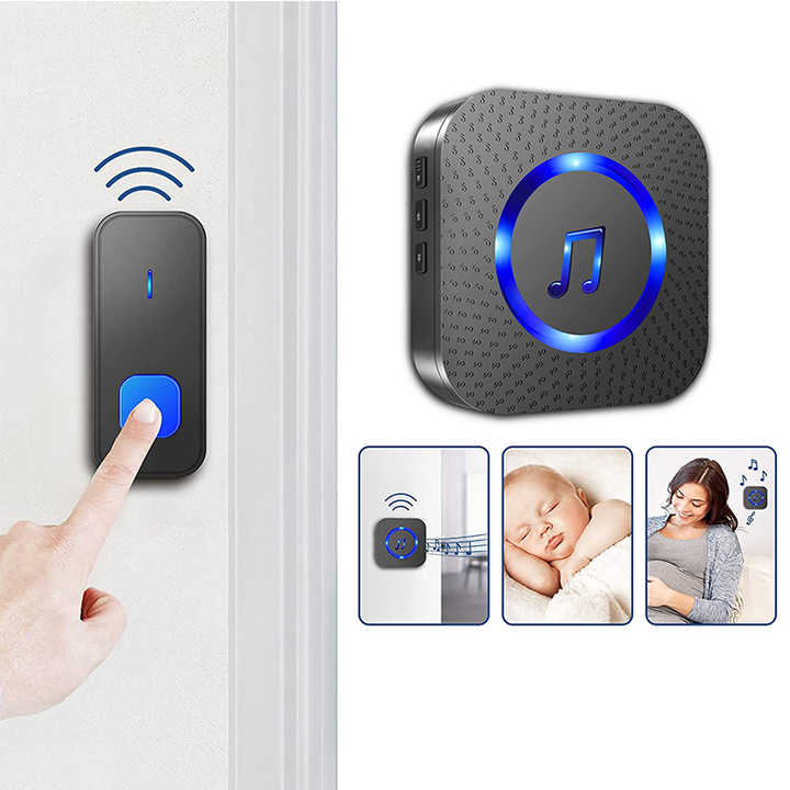 Wireless smart doorbell 