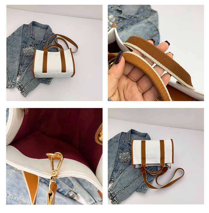 Big Sale on New Design Women's Handbags 2024, High Quality Fashion Designer Canvas Women's Handbags 