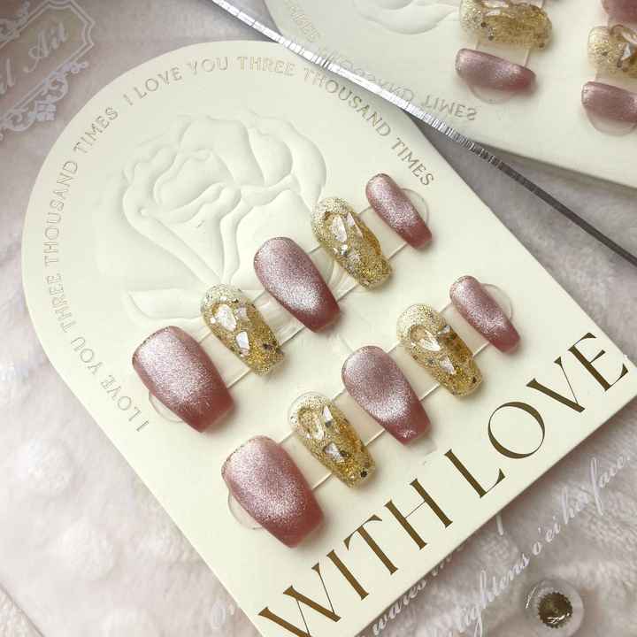 False Nail Tips Detachable Artificial-أطراف أظافر صناعية قابلة