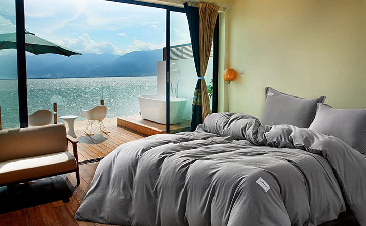 Classic Comfort Linen Sheets European Bed Set Hotel Sheets Bed Set