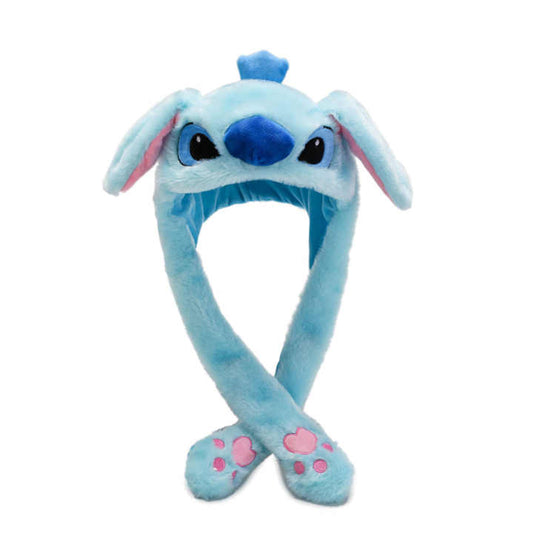 Korean Baby Hats Rabbit Hat with Air Pump and Cute Plush Moving Ears 