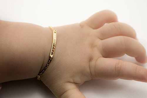 اكسسوارات أطفال سوار مخصص للأطفال مطلي بالذهب