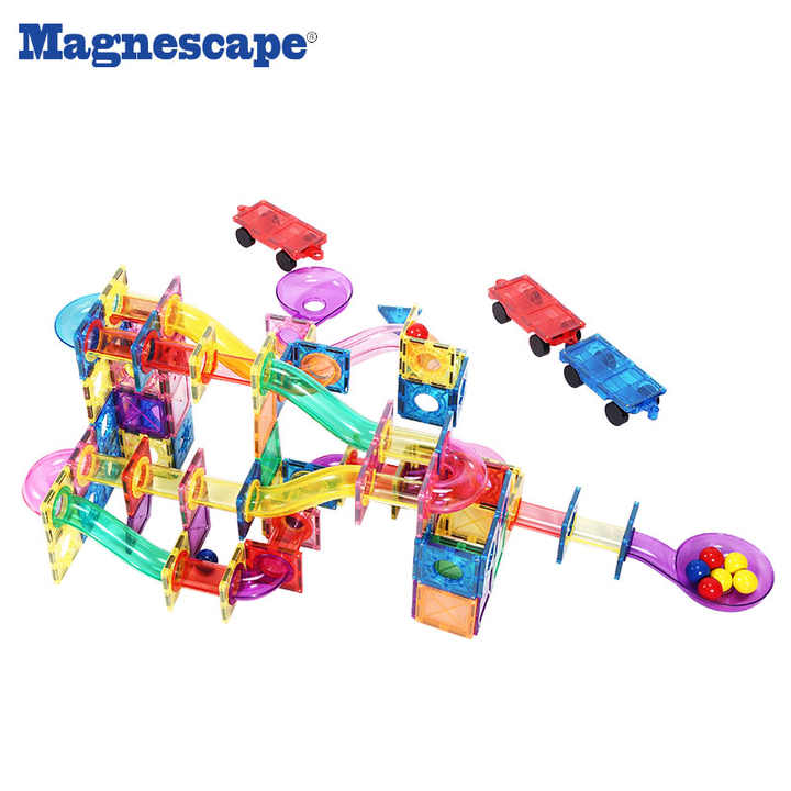 مجموعة ألعاب ماجنيسكيب المغناطيسية الأكثر   Best Selling Magnescape Magnetic Toy Set, 109 Pieces
