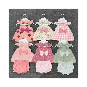 3-piece summer baby clothes set 