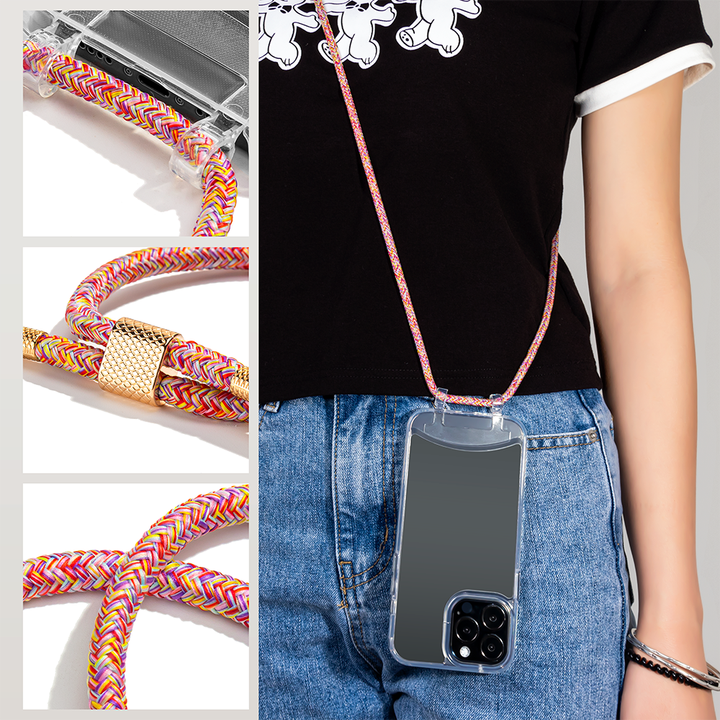 High Definition Removable Lanyard Mobile Phone Bag for 