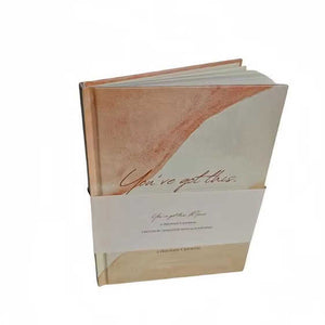 Baghdad Spiritual Lined White Notebook with Ribbon