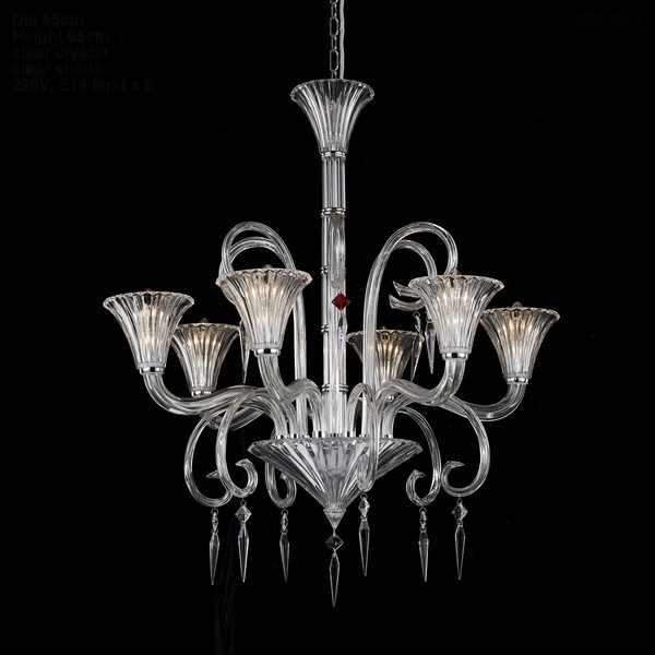 Modern glass crystal chandelier 