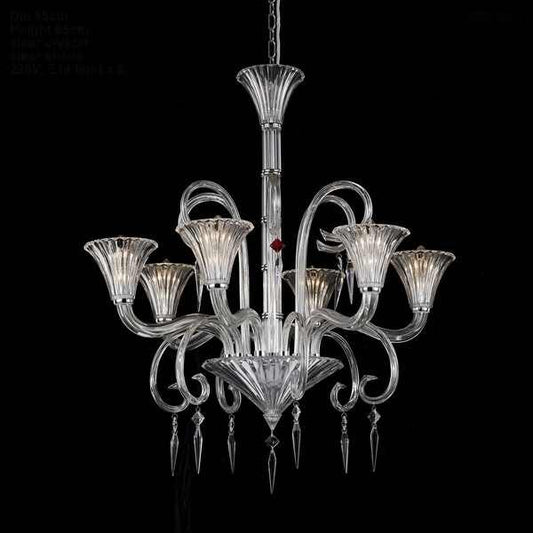 Modern glass crystal chandelier 