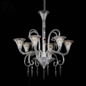 Modern glass crystal chandelier 