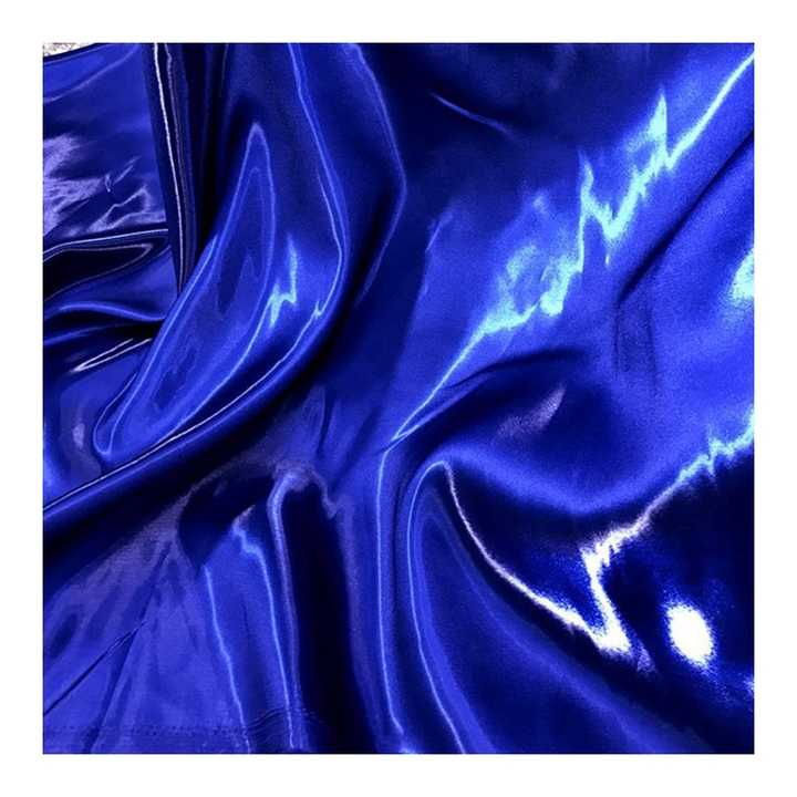 Hot Selling Luxury Shiny Metallic-Liquid Satin Fabric 