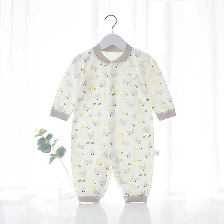 Cartoon pattern romper 