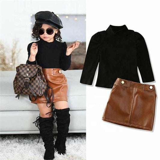 مجموعة ملابس عصرية جديدة للبنات من قطعتين -  New Spring New Arrival Girls Fashion Clothes Set 2 Pieces