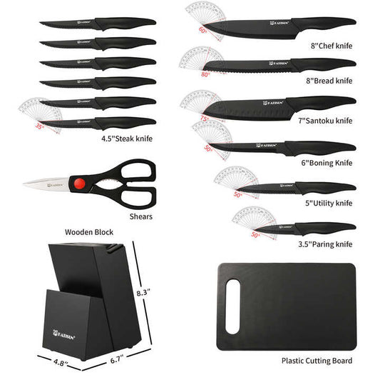 مجموعة سكاكين مطبخ احترافية- kitchen knife set