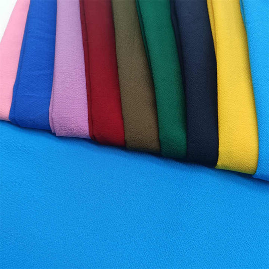 Crinkle Crepe Georgette Chiffon Organza-قماش كريب جورجيت