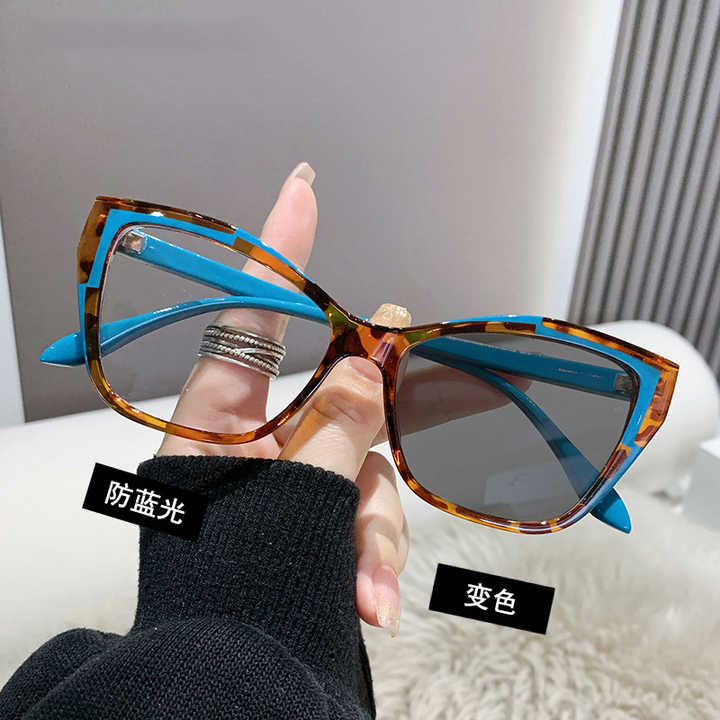 Fashion Cat Eye Women's Color Contrast 