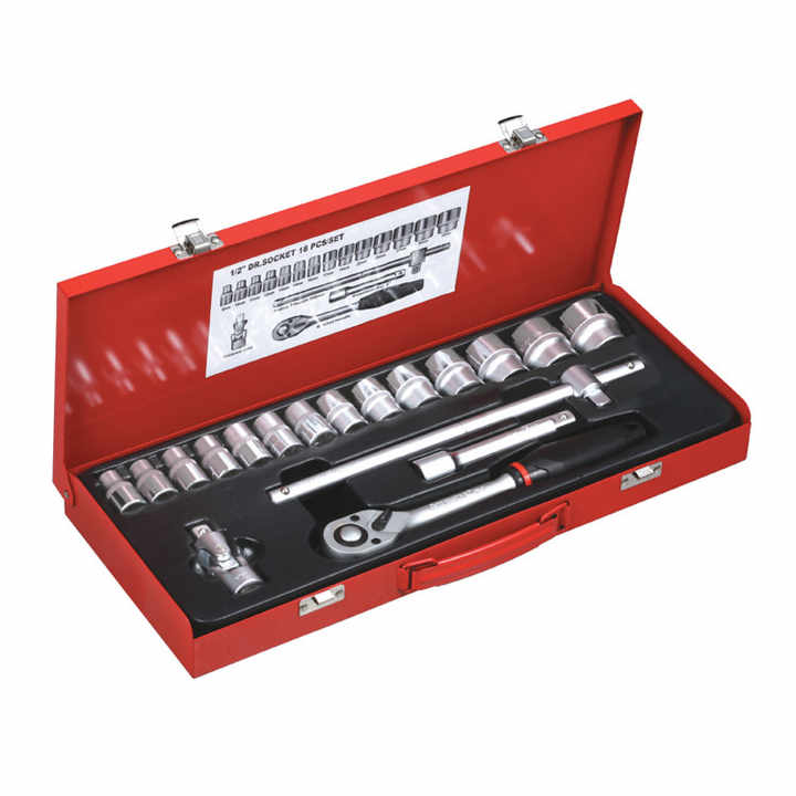 Professional Home Repair &amp; Maintenance Tool Set High Quality Chrome Vanadium Steel Sleeves 