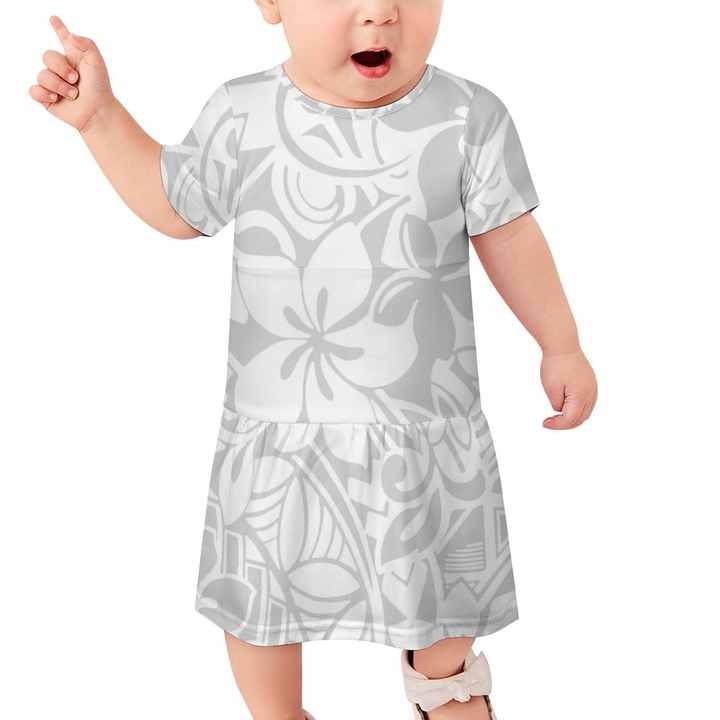 Baby Girls White Outfits Toddler Girls-ملابس بيضاء للبنات