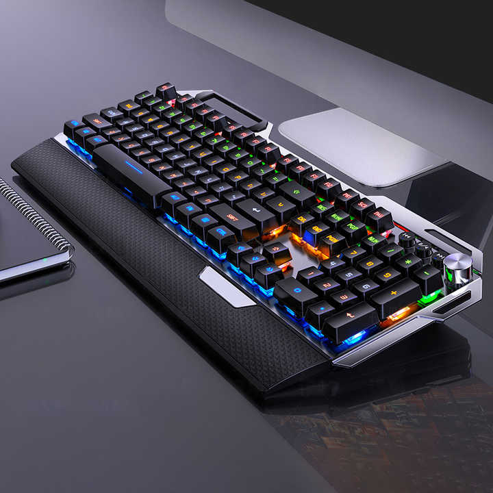 mechanical gaming keyboard . لوحة مفاتيح ألعاب ميكانيكية