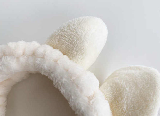 Microfiber Polyester Facial Spa Microfiber-عصابة رأس من الألياف