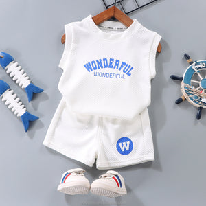 بنطال مطبوع على الموضة للصيف للفتيان