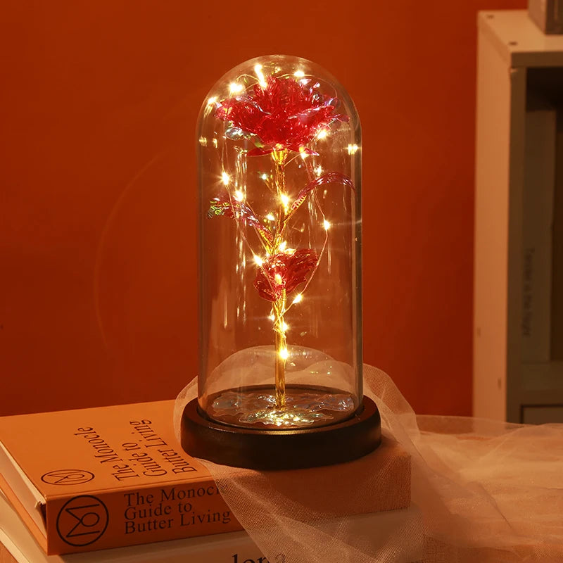 Valentines Gift LED Gold Foil Light 