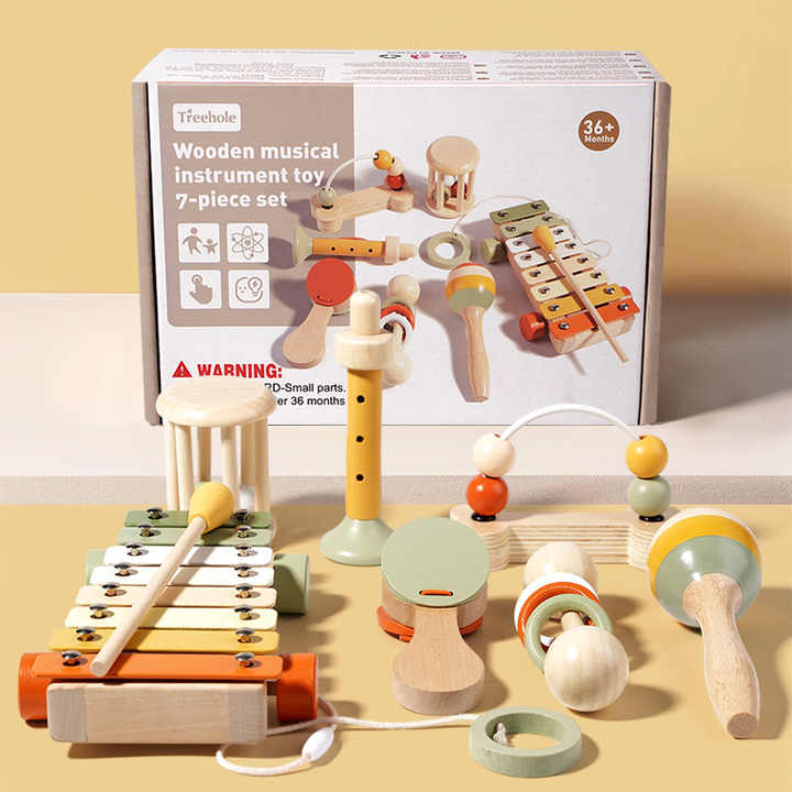 منتج جديد CE-لعبة خشخيشة خشبية مونتيسوري . New Product CE - Multifunctional Montessori Wooden