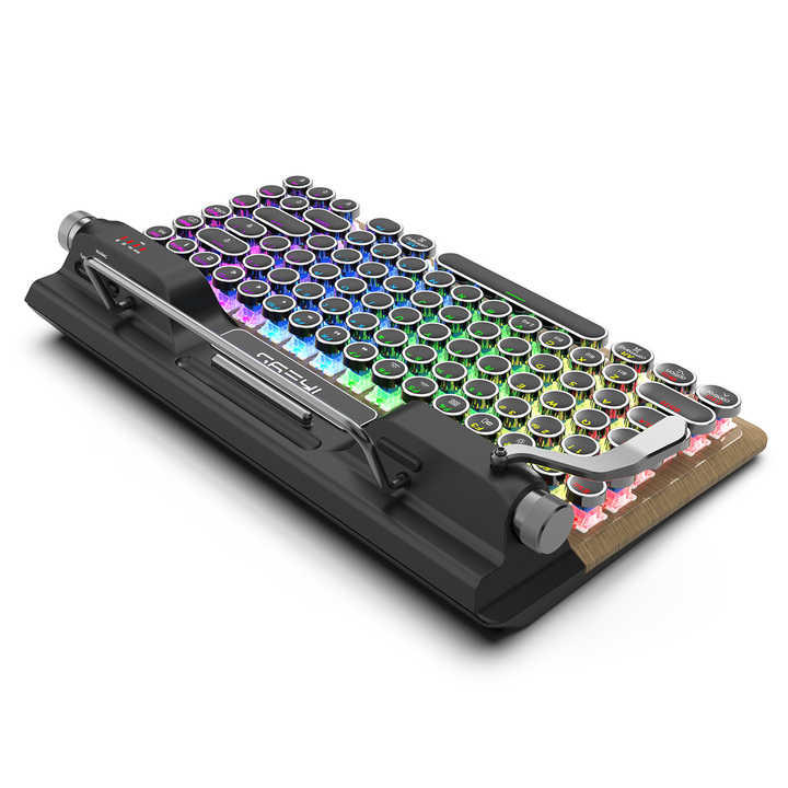 لوحة مفاتيح ميكانيكية للألعاب لاسلكية جديدة . New Optical Custom Wireless Mechanical Gaming