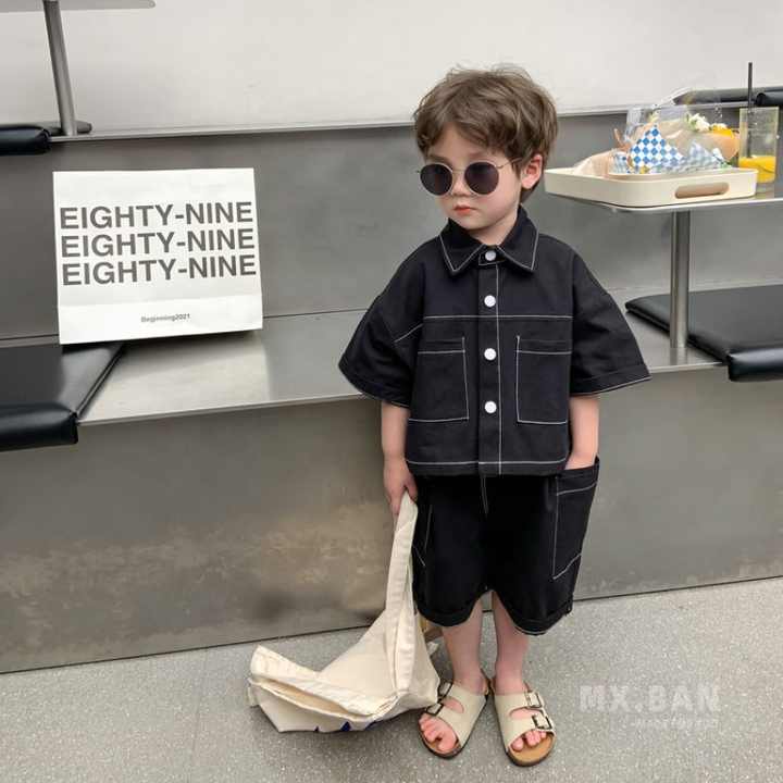 Boys' shorts, two-piece summer set 