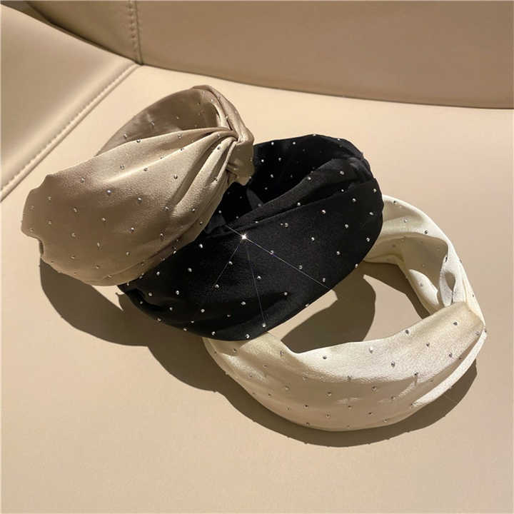 Women's Colorful Hollow Out Rhinestone Headband 