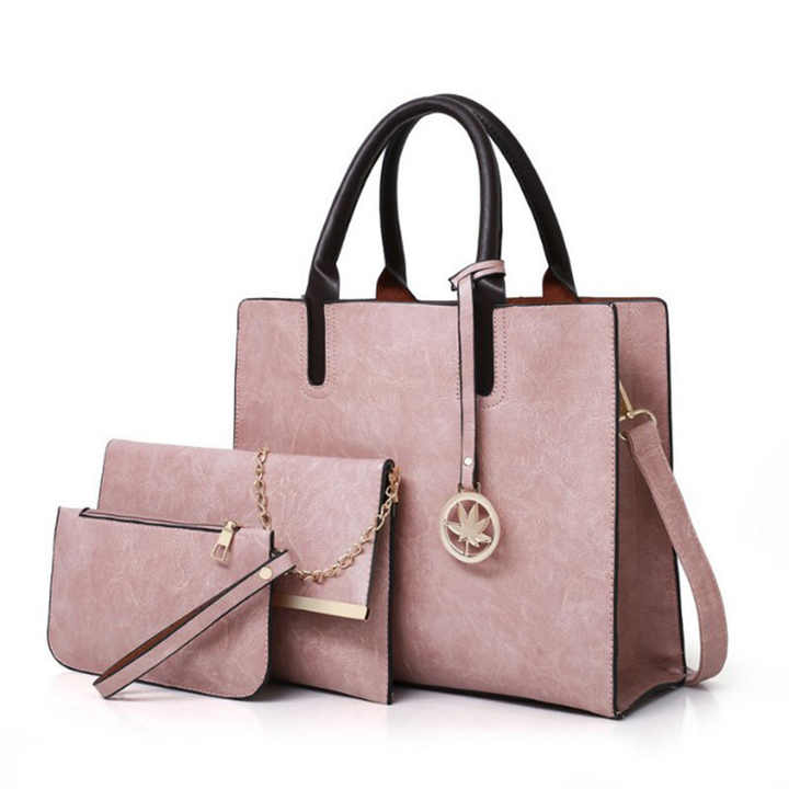 Retro Women's Bag Simple Large Capacity-حقيبة كتف نسائية