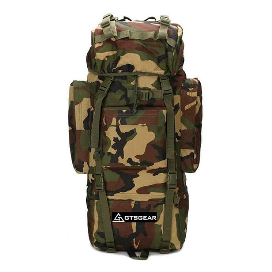 Large Capacity Mountaineering Bag Outdoor Camping Hiking Supplies 