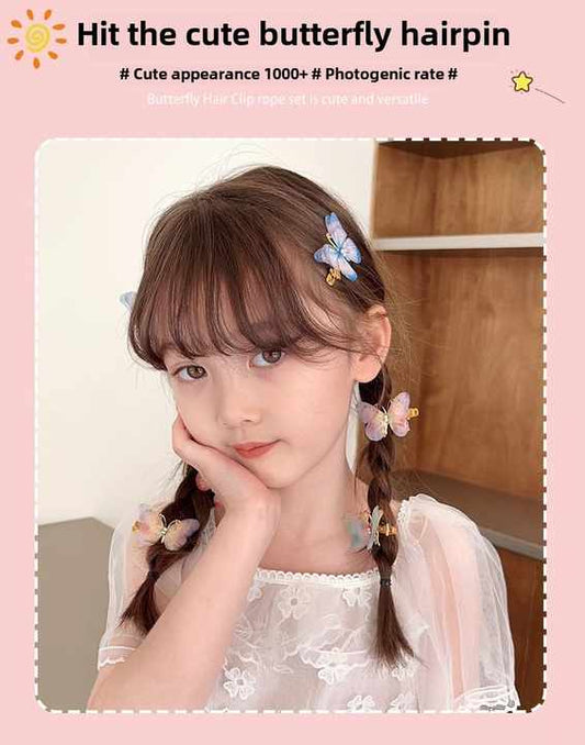 مستلزمات  مشابك شعر فراشه