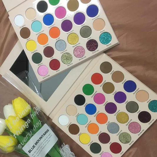 باليت الوان العيون