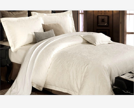Made in China Luxury White Hotel Bed Sheets Bed Sheets Set 