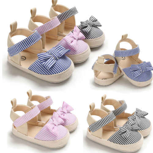Newborn Baby Girls Shoes, Soft Princess Design Newborn Baby Girls Shoes for Summer 